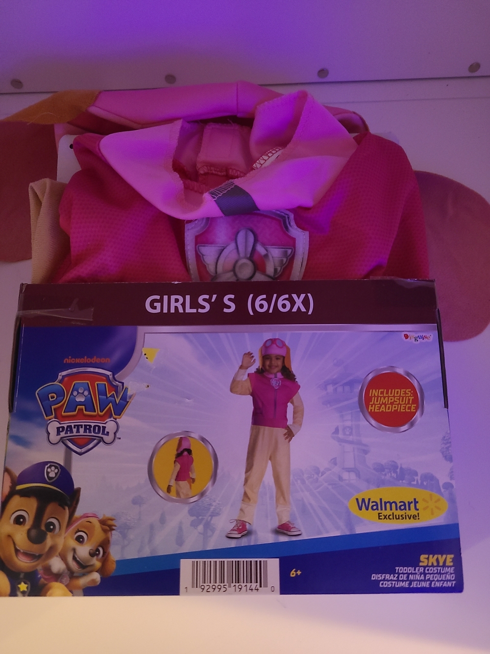 PAW Patrol Skye Costume Halloween (6/6X)